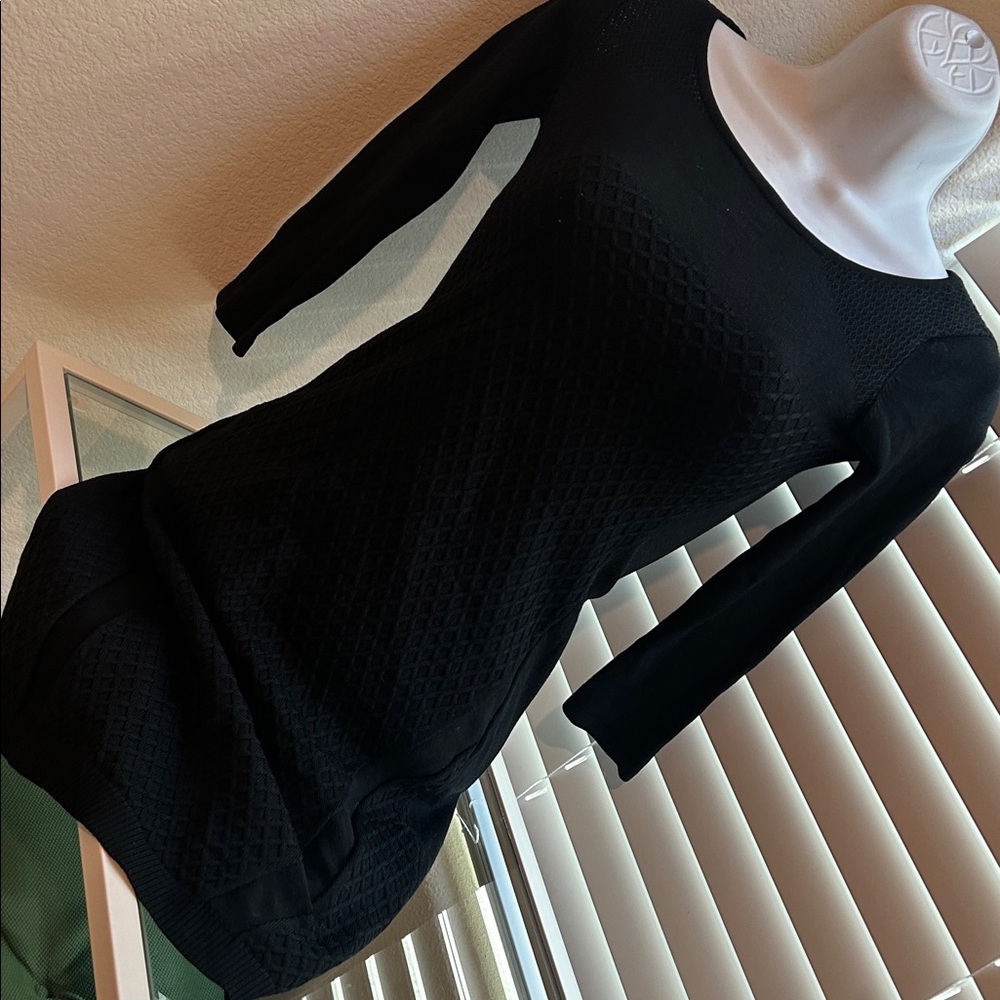 Arden B Black Knit Dress